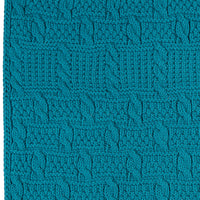 Mossyblocks Blanket | Handknit Design Sample | Brooklyn Tweed