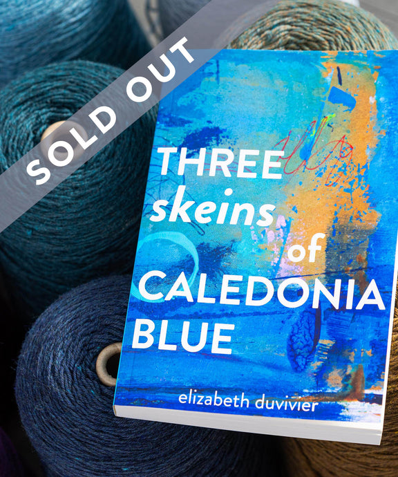 Three Skeins of Caledonia Blue