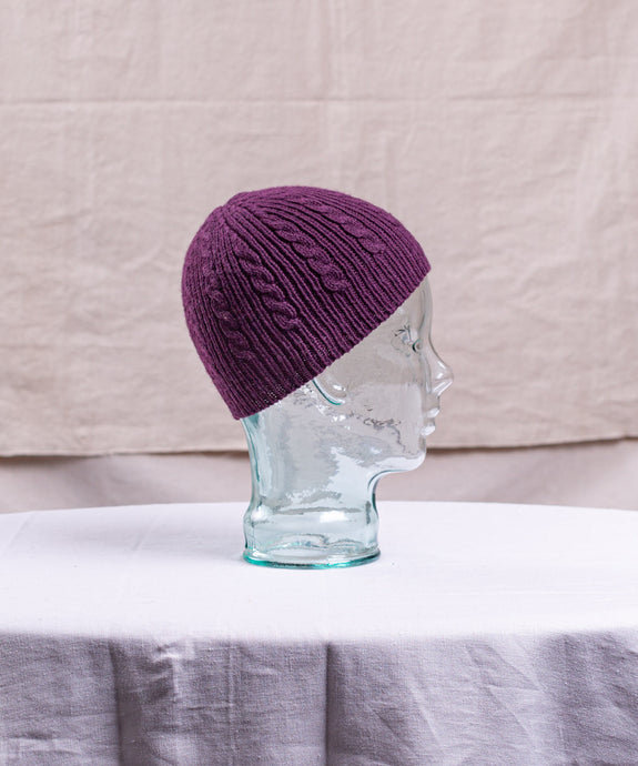 First Cables Hat | Handknit Design Sample | Brooklyn Tweed