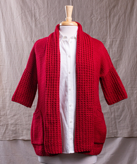 Freja Cardigan | Handknit Design Sample | Brooklyn Tweed