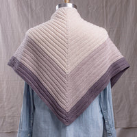 Romney Kerchief Shawl | Handknit Design Sample | Brooklyn Tweed