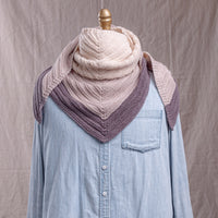 Romney Kerchief Shawl | Handknit Design Sample | Brooklyn Tweed