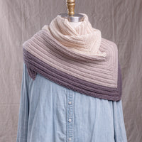 Romney Kerchief Shawl | Handknit Design Sample | Brooklyn Tweed