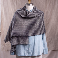 Crosshatch Wrap | Handknit Design Sample | Brooklyn Tweed