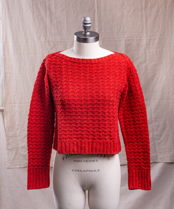 Brighton Crop | Handknit Design Sample | Brooklyn Tweed