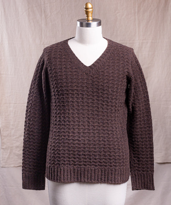 Brighton Pullover | Handknit Design Sample | Brooklyn Tweed