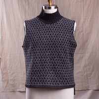 Etched Vest | Handknit Design Sample | Brooklyn Tweed