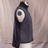 Etched Vest | Handknit Design Sample | Brooklyn Tweed