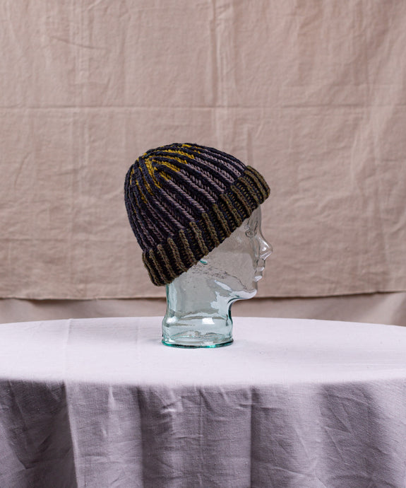 First Brioche Hat | Handknit Design Sample | Brooklyn Tweed