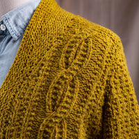 Haskell Cardigan | Handknit Design Sample | Brooklyn Tweed