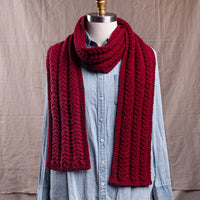 Pavement Scarf | Handknit Design Sample | Brooklyn Tweed