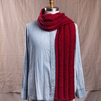 Pavement Scarf | Handknit Design Sample | Brooklyn Tweed