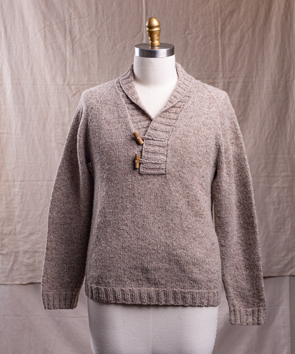 Brownstone Pullover | Handknit Design Sample | Brooklyn Tweed