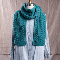 Woven Roots Scarf | Handknit Design Sample | Brooklyn Tweed