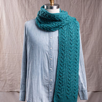 Woven Roots Scarf | Handknit Design Sample | Brooklyn Tweed