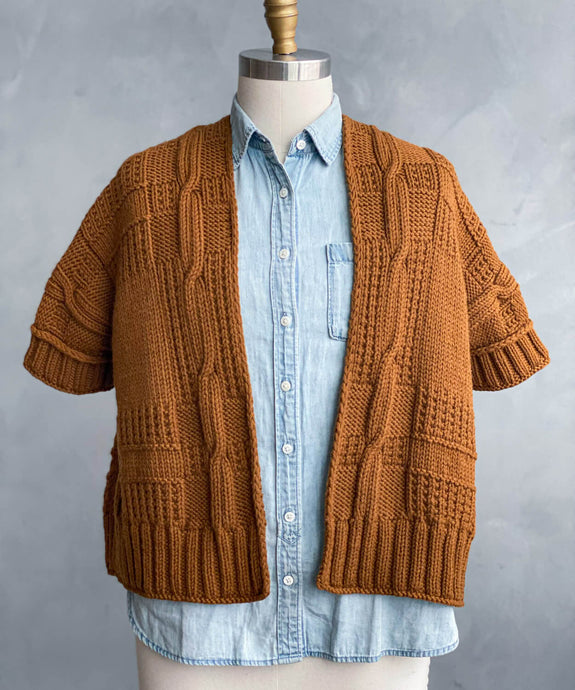 Ginsberg Cardigan | Handknit Design Sample | Brooklyn Tweed