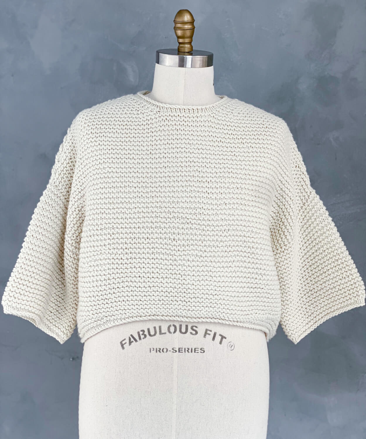 Stella Pullover | Handknit Design Sample | Brooklyn Tweed