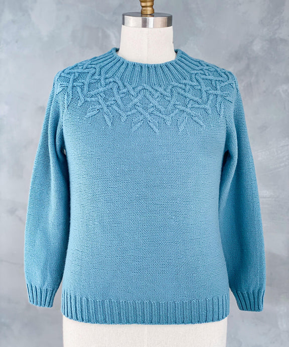 Amabilis Pullover | Handknit Design Sample | Brooklyn Tweed