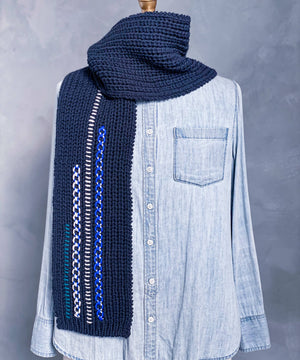 Shake Scarf | Handknit Design Sample | Brooklyn Tweed