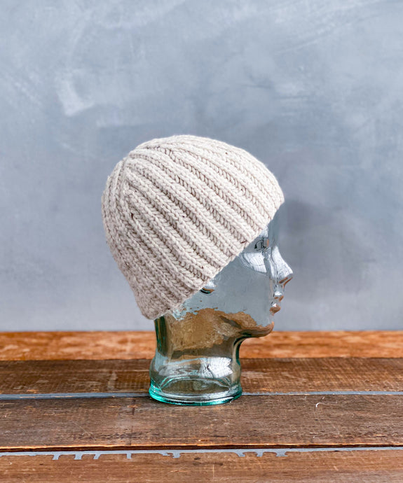 First Brioche Hat | Handknit Design Sample | Brooklyn Tweed