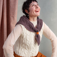 Racines Shawl | Knitting Pattern by Mary Weaver | Brooklyn Tweed