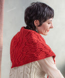 Racines Shawl | Handknit Design Sample | Brooklyn Tweed