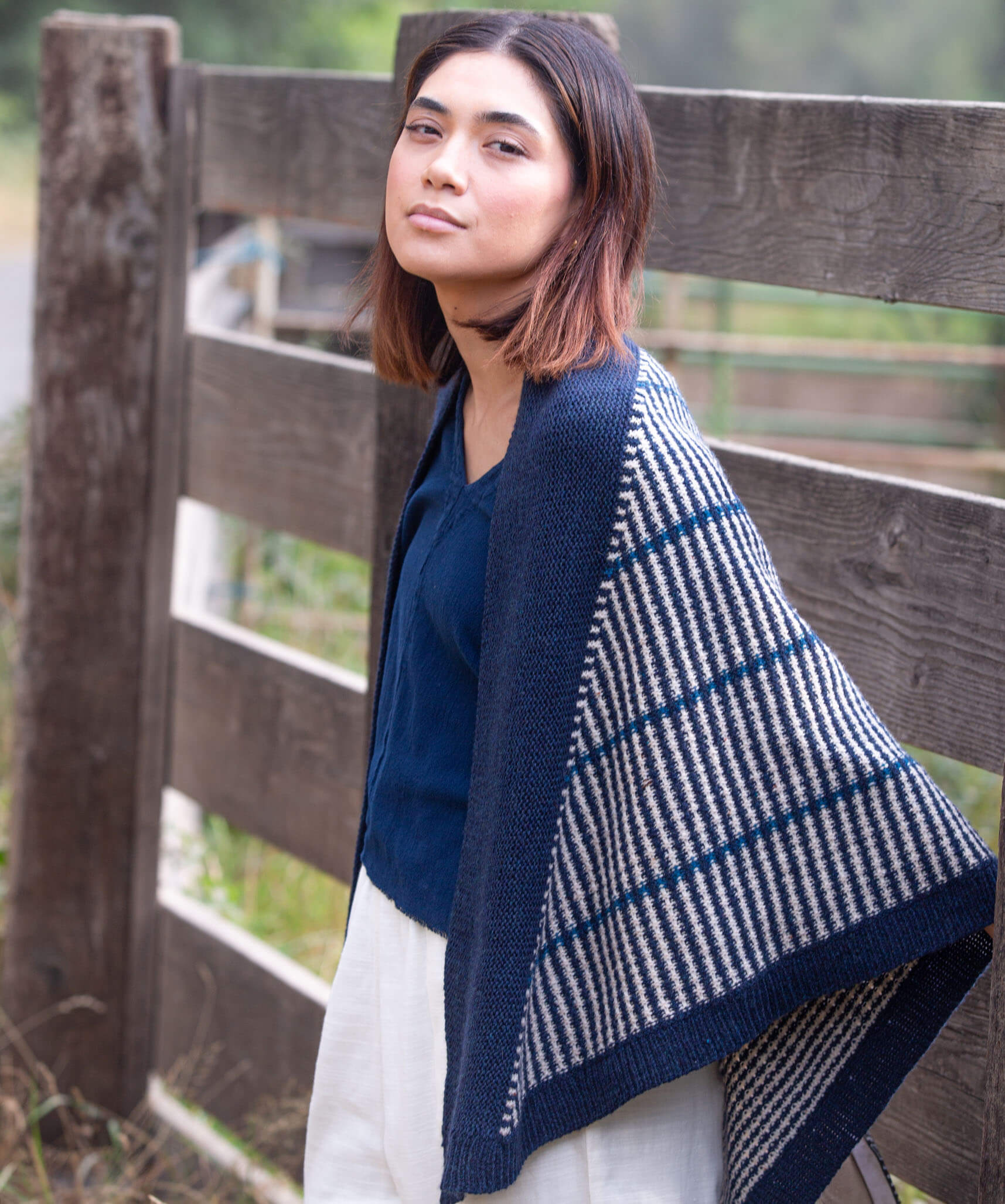 Reversi Shawl | Knitting Pattern by Lis Smith | Brooklyn Tweed