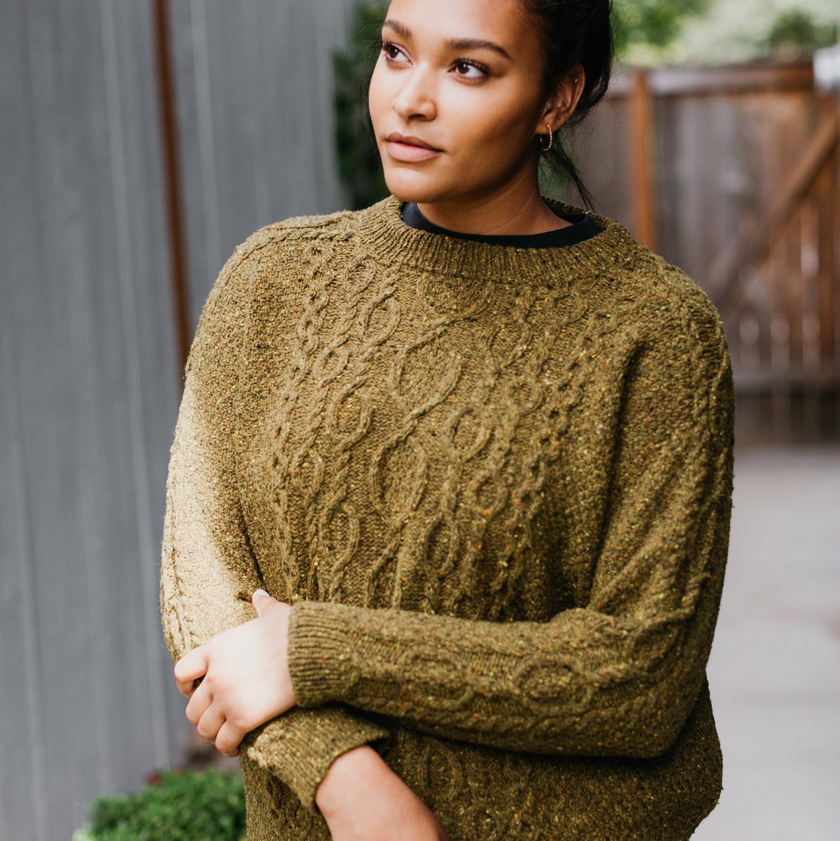 Rhyllis Pullover | Knitting Pattern by Cheryl Toy | Brooklyn Tweed