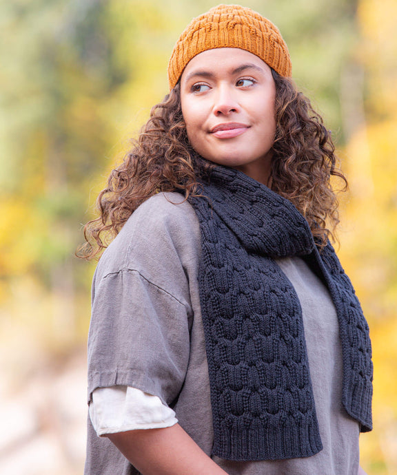 Roil Scarf | Knitting Pattern by Jared Flood | Brooklyn Tweed