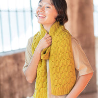 Roil Scarf | Handknit Design Sample | Brooklyn Tweed
