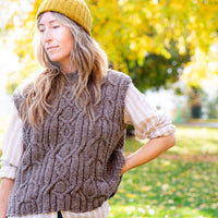 Roko Vest | Knitting Pattern by Lis Smith | Brooklyn Tweed