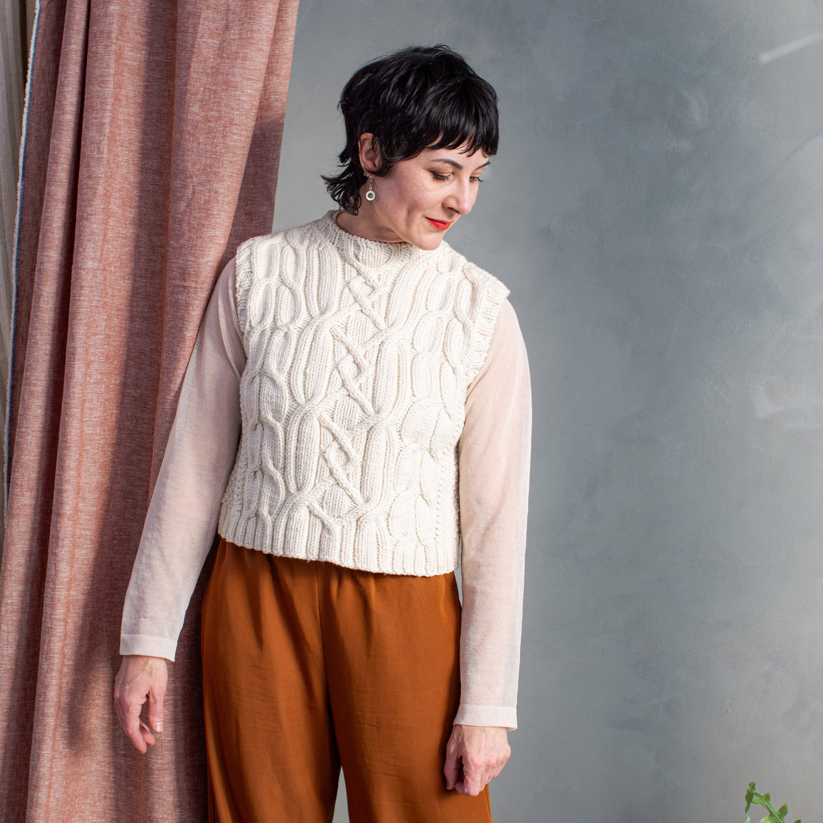 Roko Vest | Knitting Pattern by Lis Smith | Brooklyn Tweed
