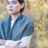 Saurel Scarf | Handknit Design Sample | Brooklyn Tweed