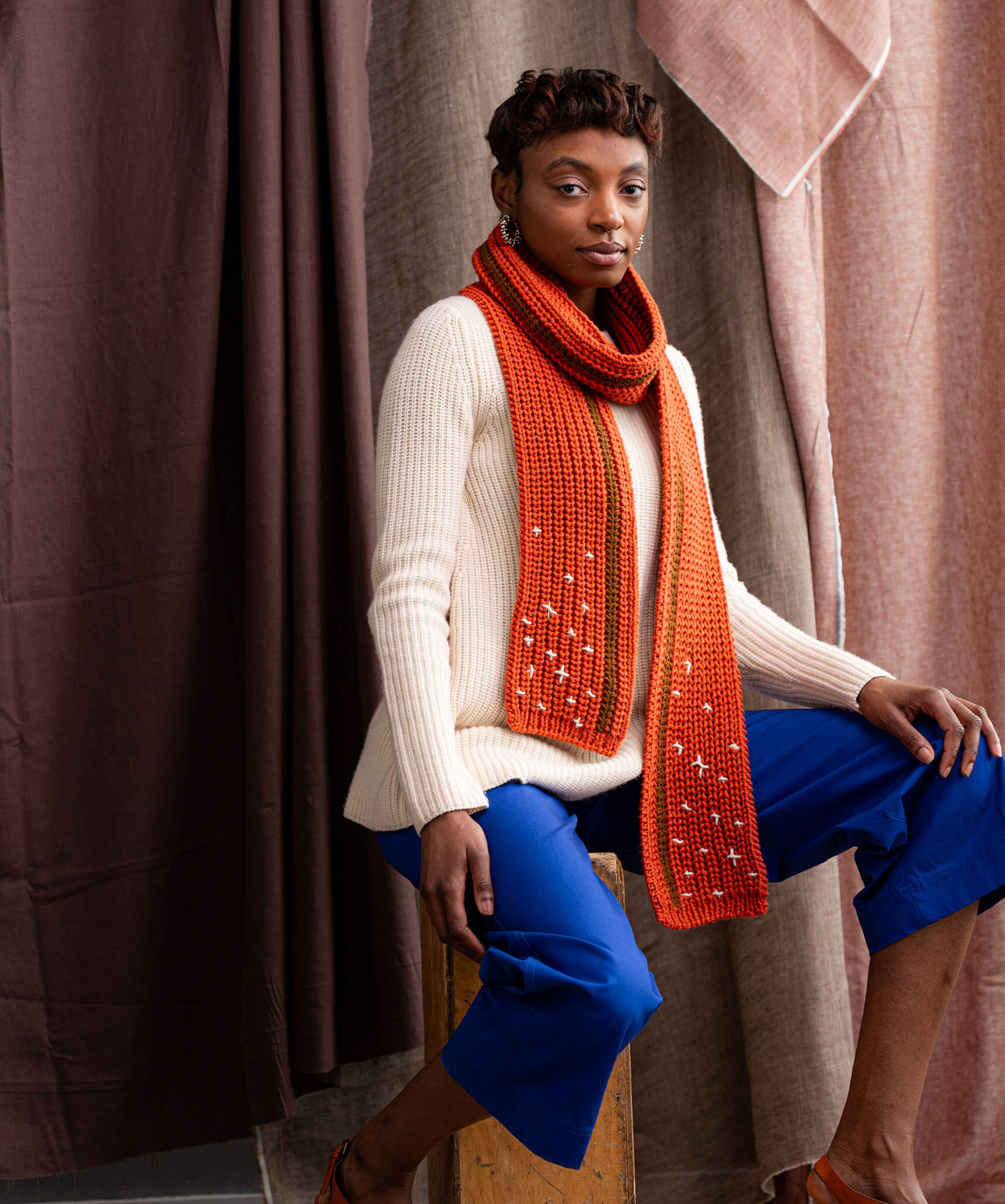 Shake Scarf | Knitting Pattern by Jared Flood | BT by Brooklyn Tweed