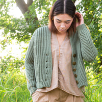 Shapeshift Cardigan | Handknit Design Sample | Brooklyn Tweed