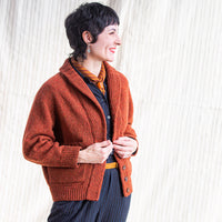 The Author Cardigan | Handknit Design Sample | Brooklyn Tweed