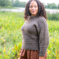 Typewriter Pullover | Handknit Design Sample | Brooklyn Tweed