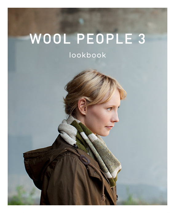 Wool People 3 | Knitting Pattern Collection Lookbook Cover by Brooklyn Tweed