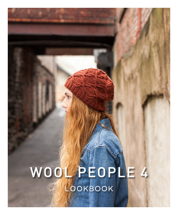 Wool People 4 | Knitting Pattern Collection Lookbook Cover by Brooklyn Tweed