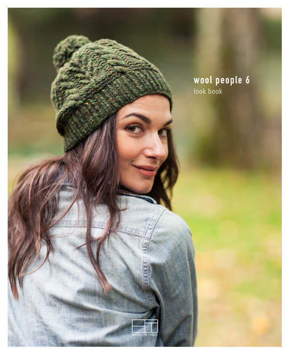Wool People 6 | Knitting Pattern Collection Lookbook Cover by Brooklyn Tweed