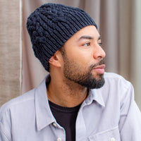 Woven Roots Hat | Handknit Design Sample | Brooklyn Tweed