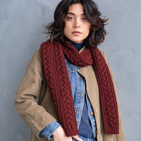 Woven Roots Scarf | Designed by Jared Flood | BT by Brooklyn Tweed