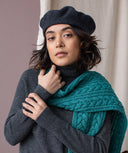 Woven Roots Scarf | Handknit Design Sample | Brooklyn Tweed