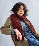 Woven Roots Scarf | Designed by Jared Flood | BT by Brooklyn Tweed
