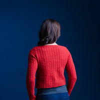 Brighton Crop | Handknit Design Sample | Brooklyn Tweed