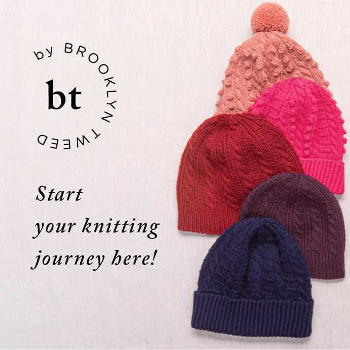 BT by Brooklyn Tweed – Beginner Knitting Patterns & Tutorials