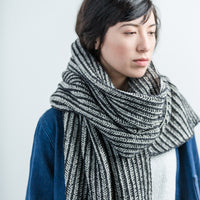 Crosshatch Wrap | Handknit Design Sample | Brooklyn Tweed