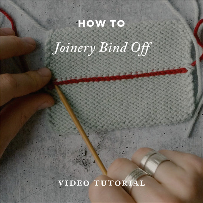 How To Knit: Joinery Bind Off – Video Knitting Tutorial