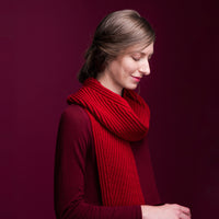 Junction Scarf | Handknit Design Sample | Brooklyn Tweed