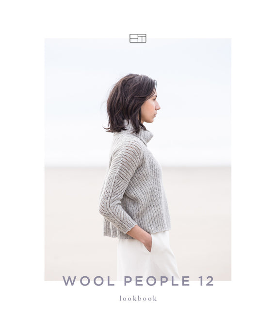 Wool People 12 | Knitting Pattern Collection Lookbook Cover by Brooklyn Tweed